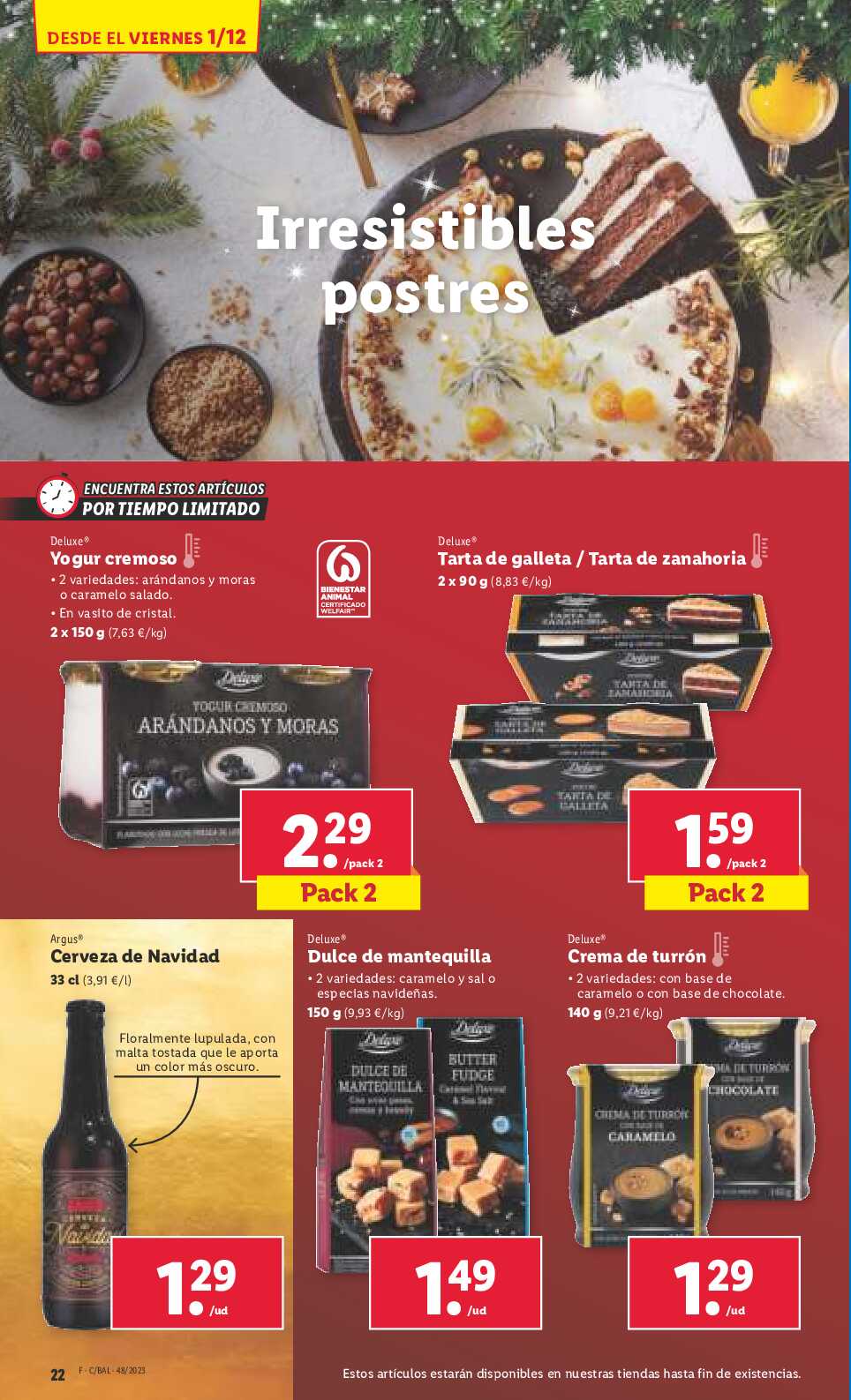 Folleto semanal Lidl. Página 22
