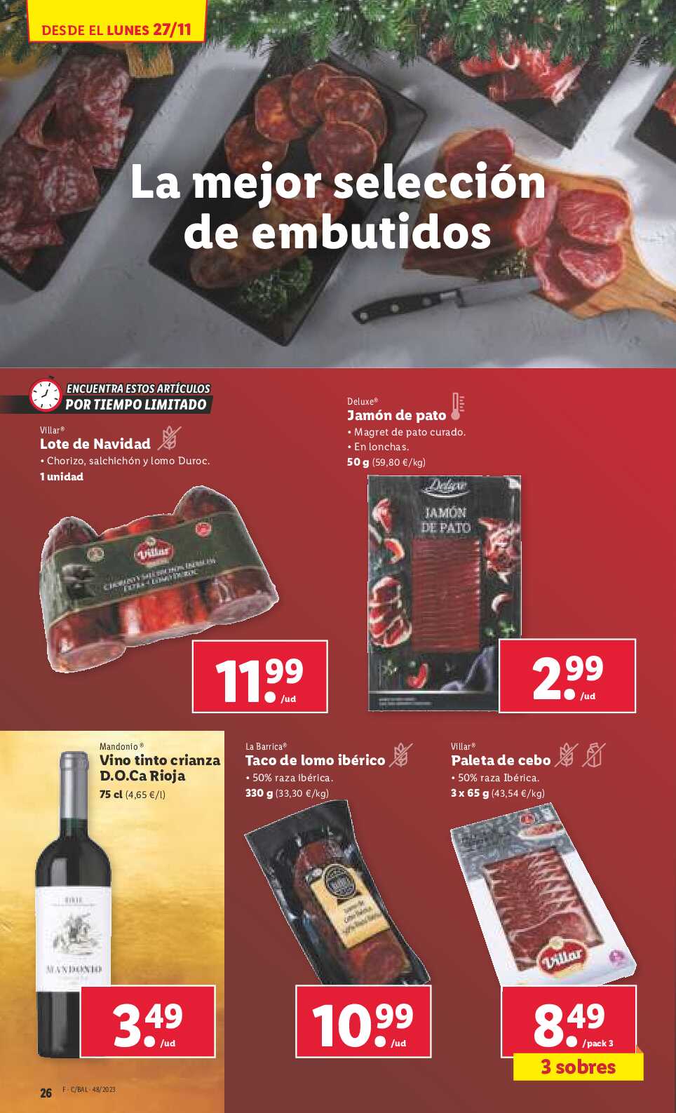 Folleto semanal Lidl. Página 26