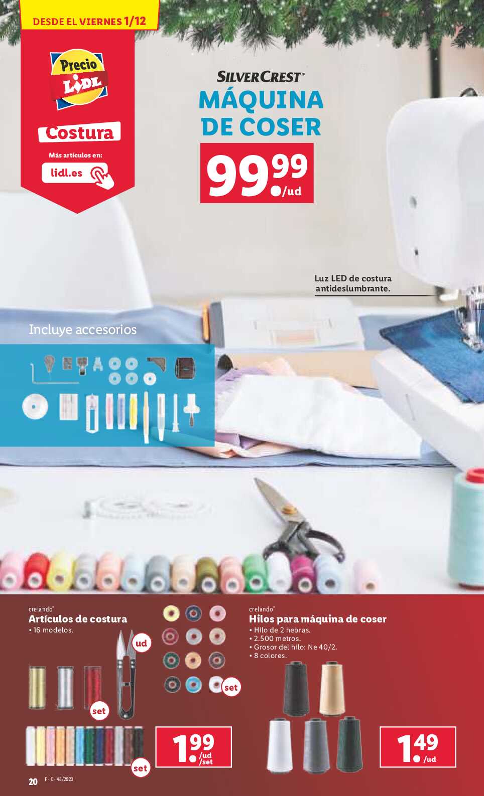 Folleto semanal Lidl. Página 48