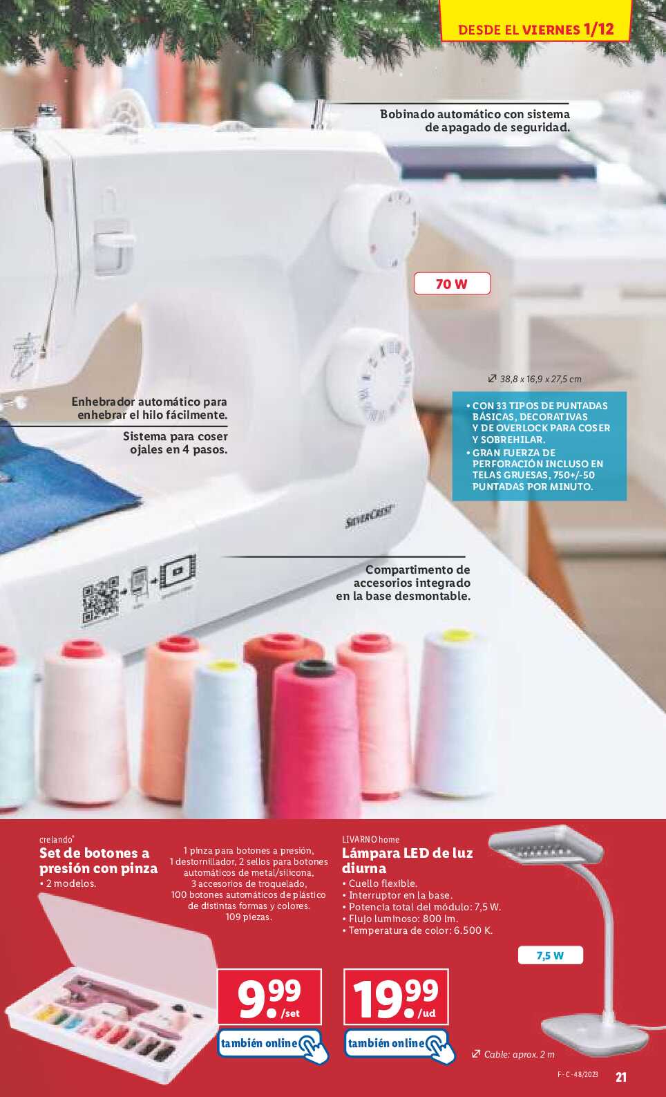 Folleto semanal Lidl. Página 49