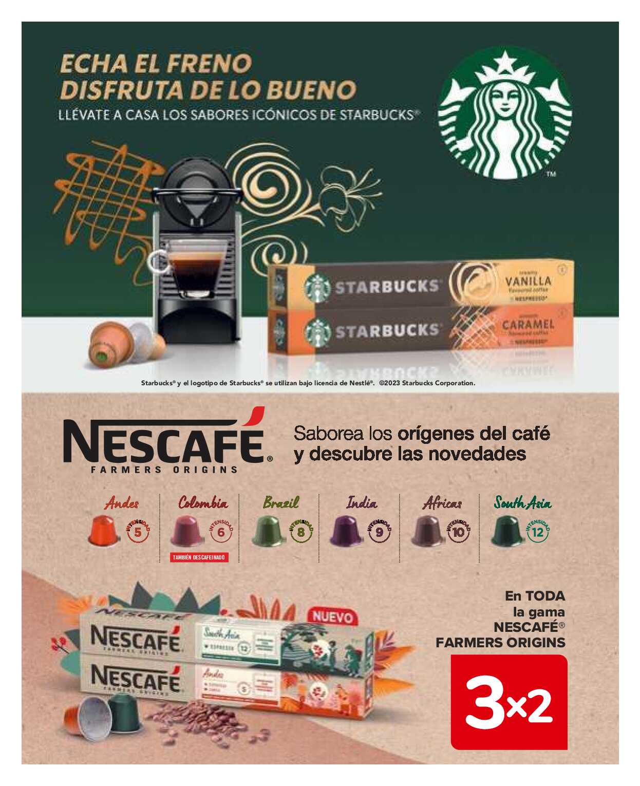 Folleto 3x2 Carrefour. Página 28