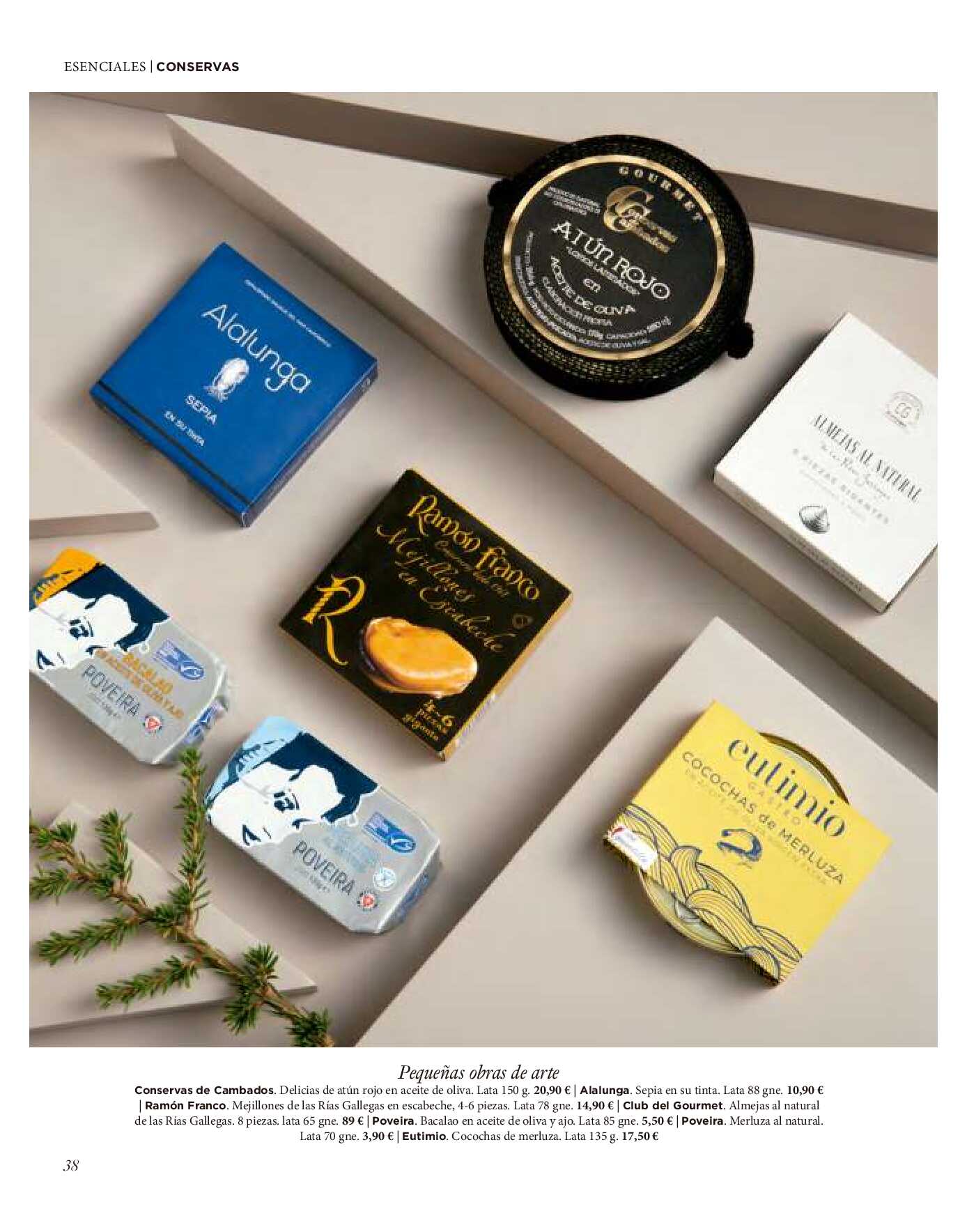 El placer de regalar El Corte Inglés. Página 38