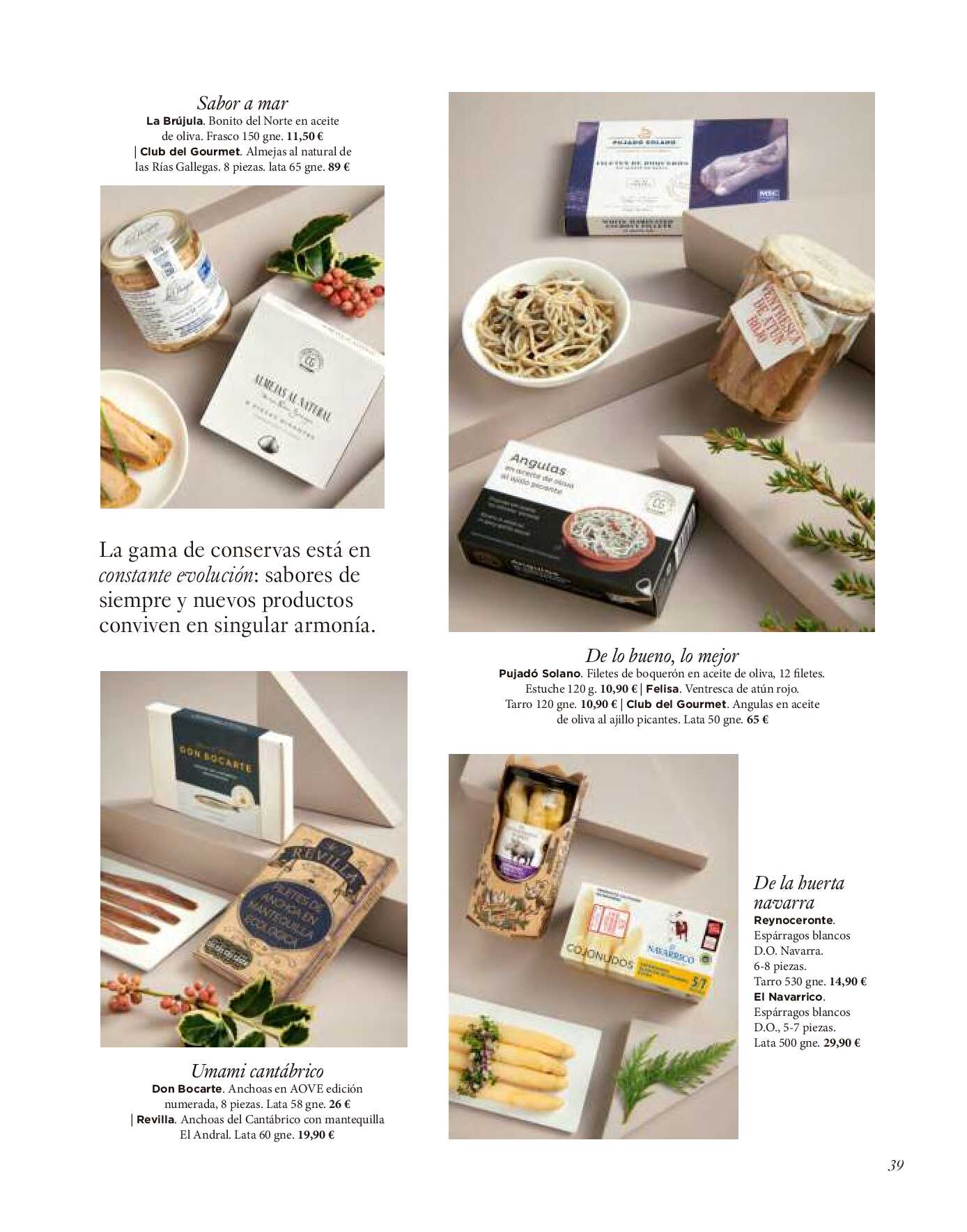 El placer de regalar El Corte Inglés. Página 39