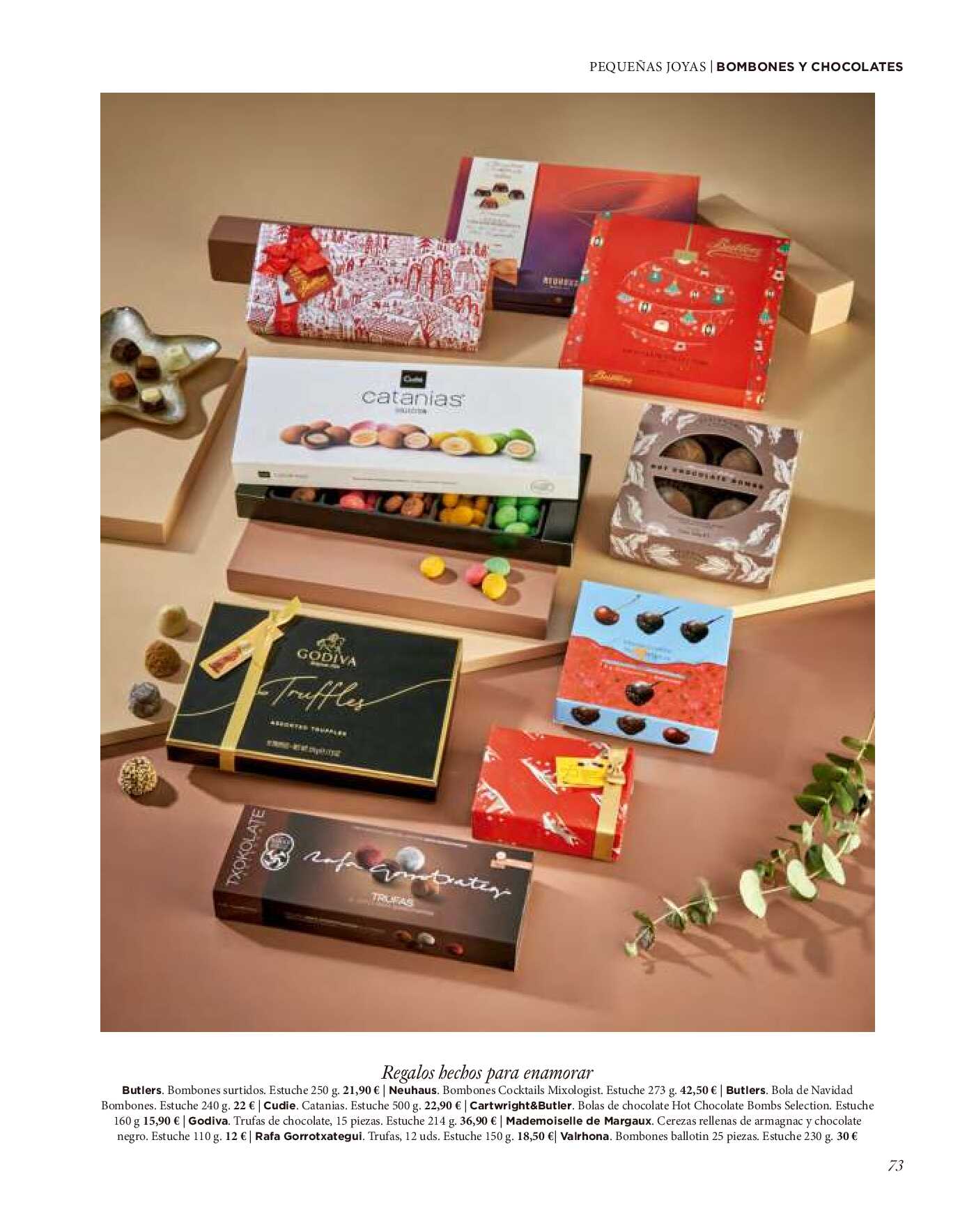 El placer de regalar El Corte Inglés. Página 73