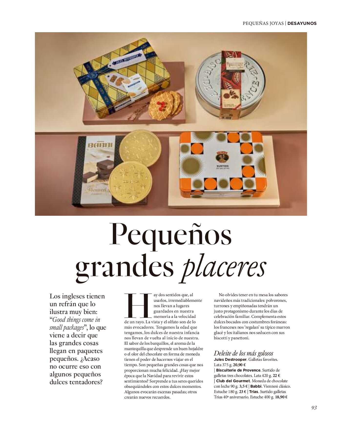 El placer de regalar El Corte Inglés. Página 93