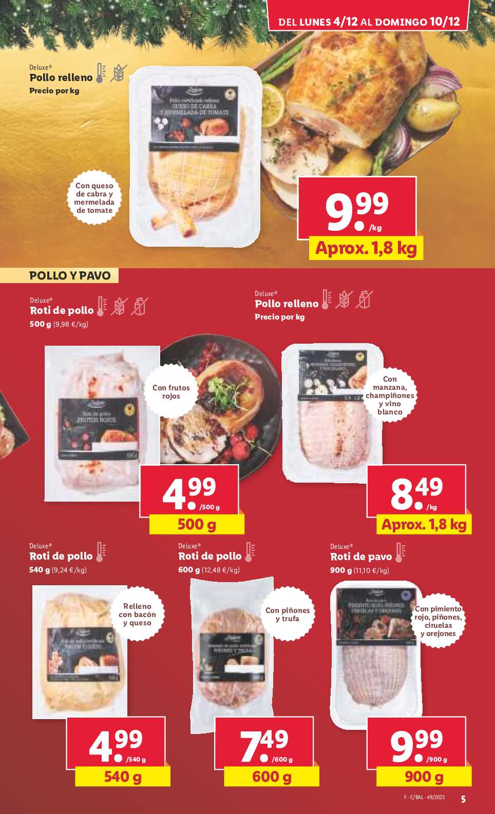Folleto semanal Lidl. Página 05