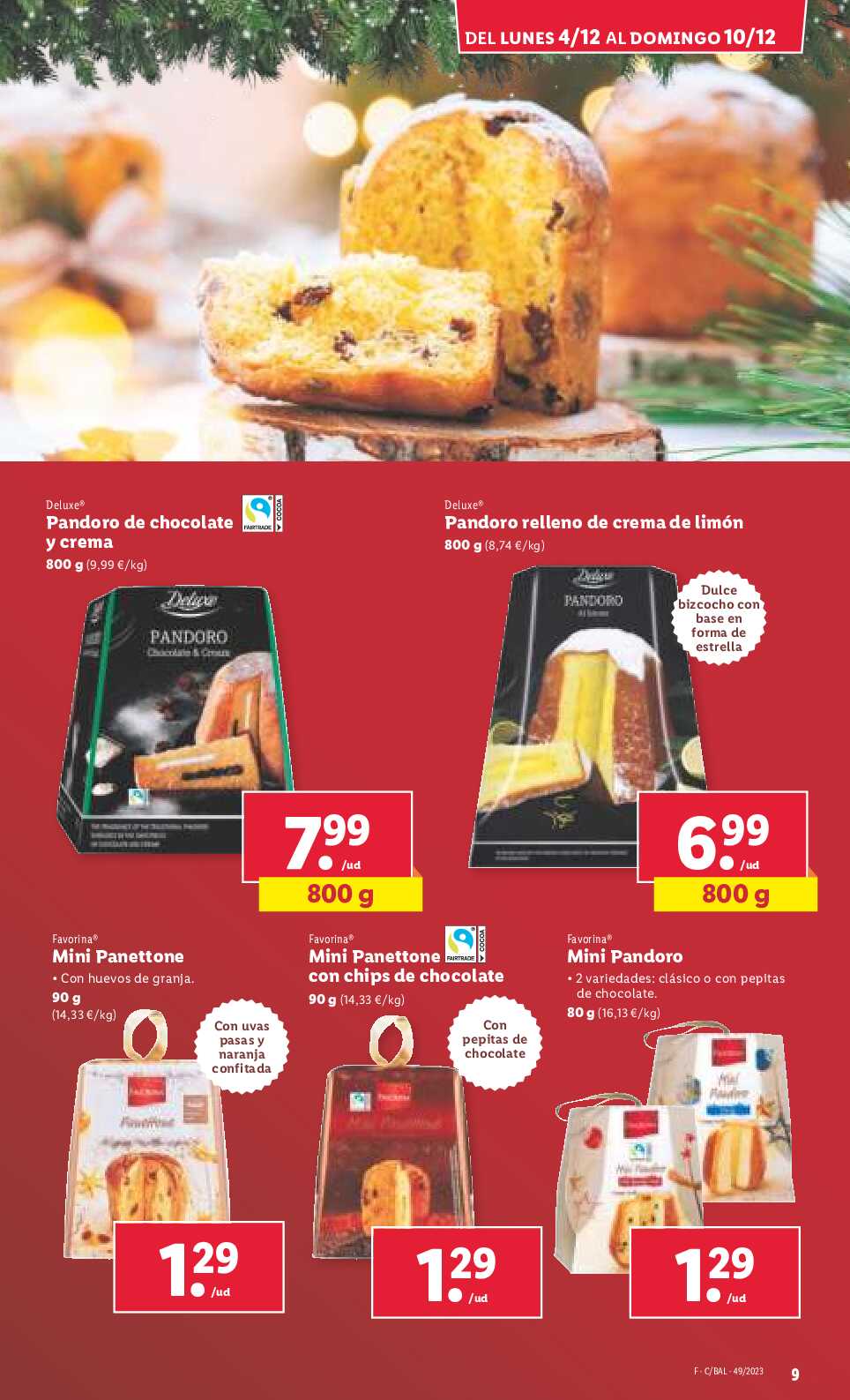 Folleto semanal Lidl. Página 09