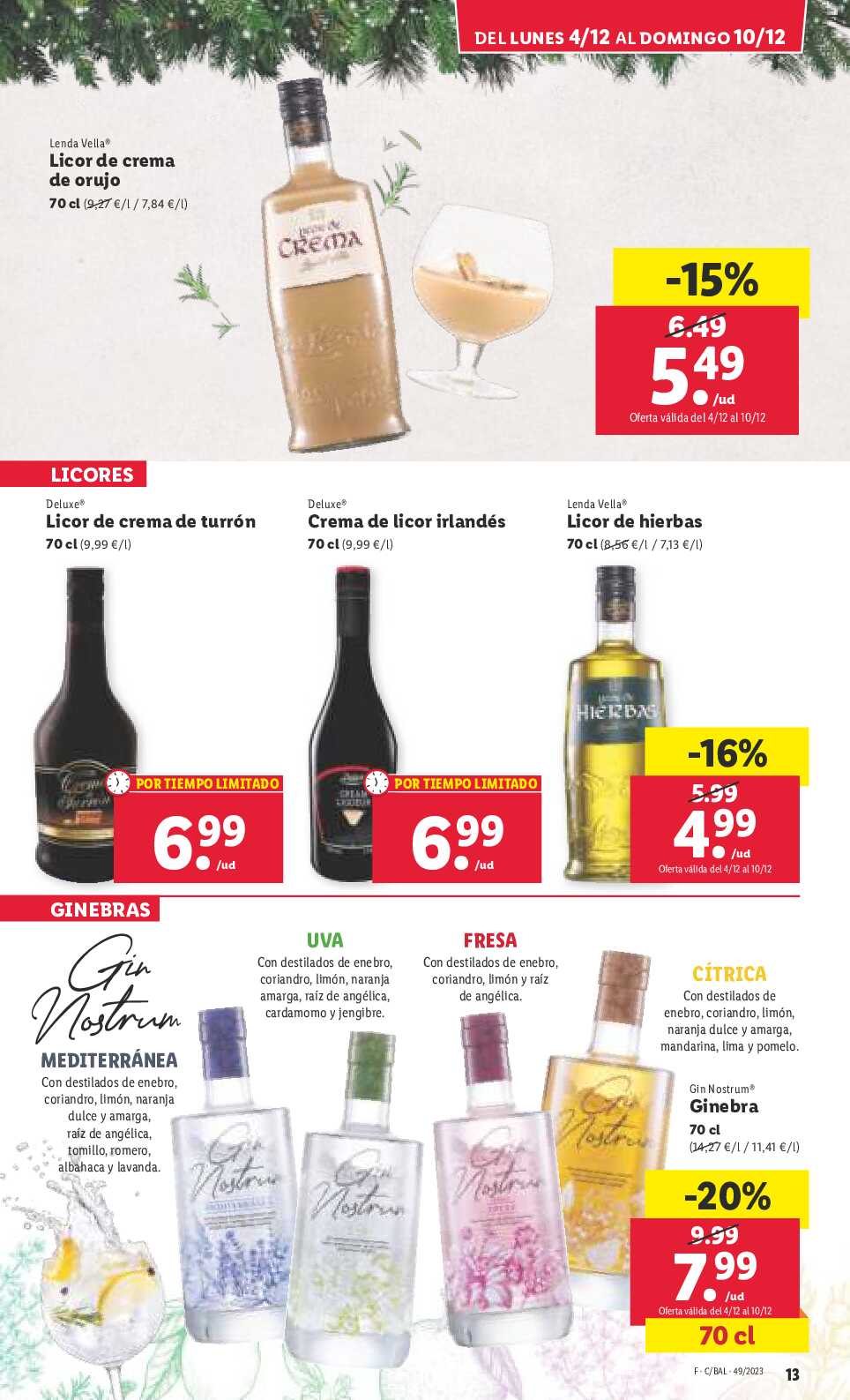 Folleto semanal Lidl. Página 13