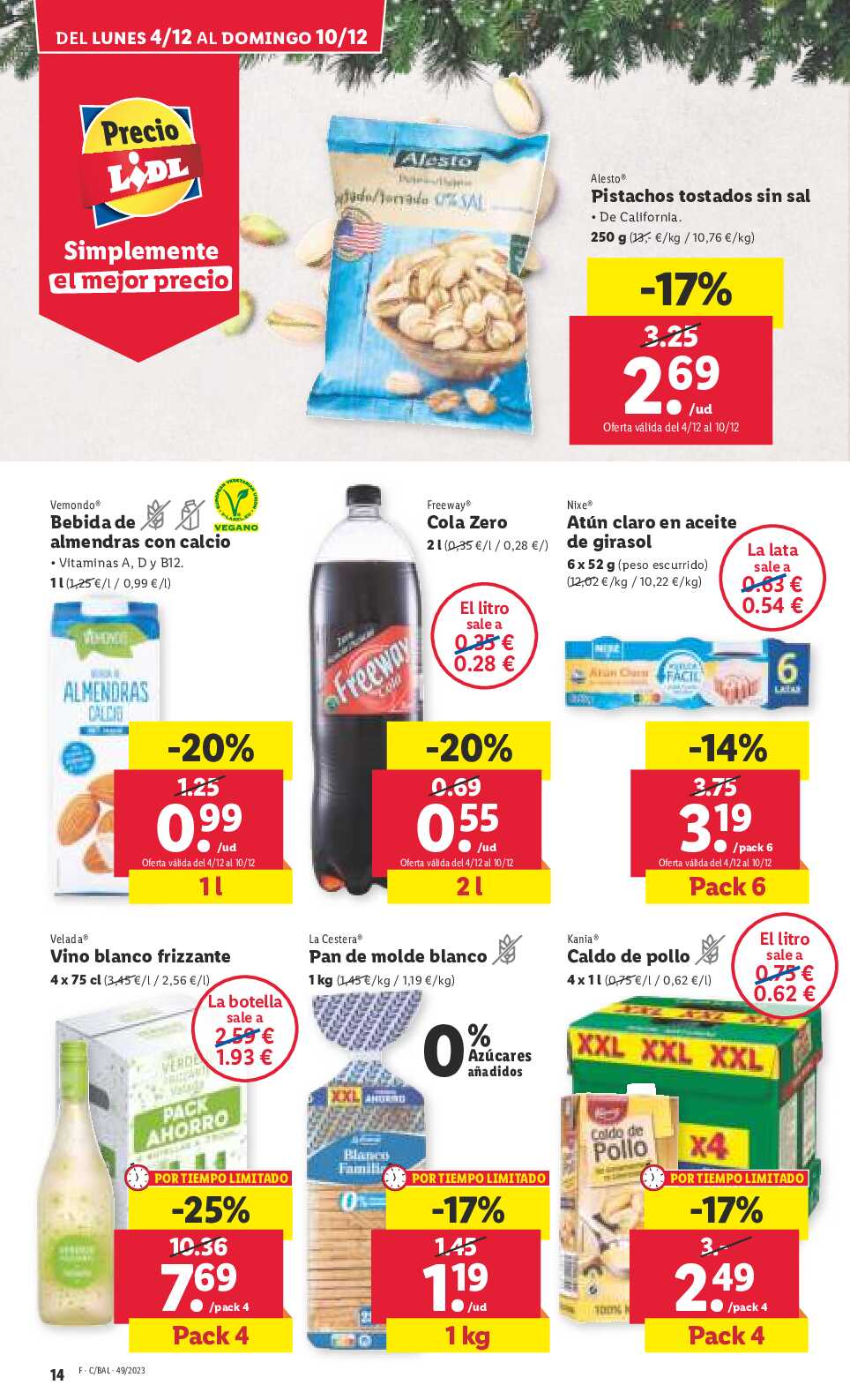 Folleto semanal Lidl. Página 14