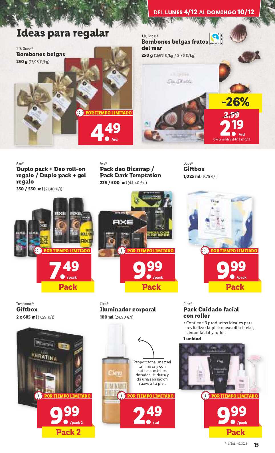 Folleto semanal Lidl. Página 15