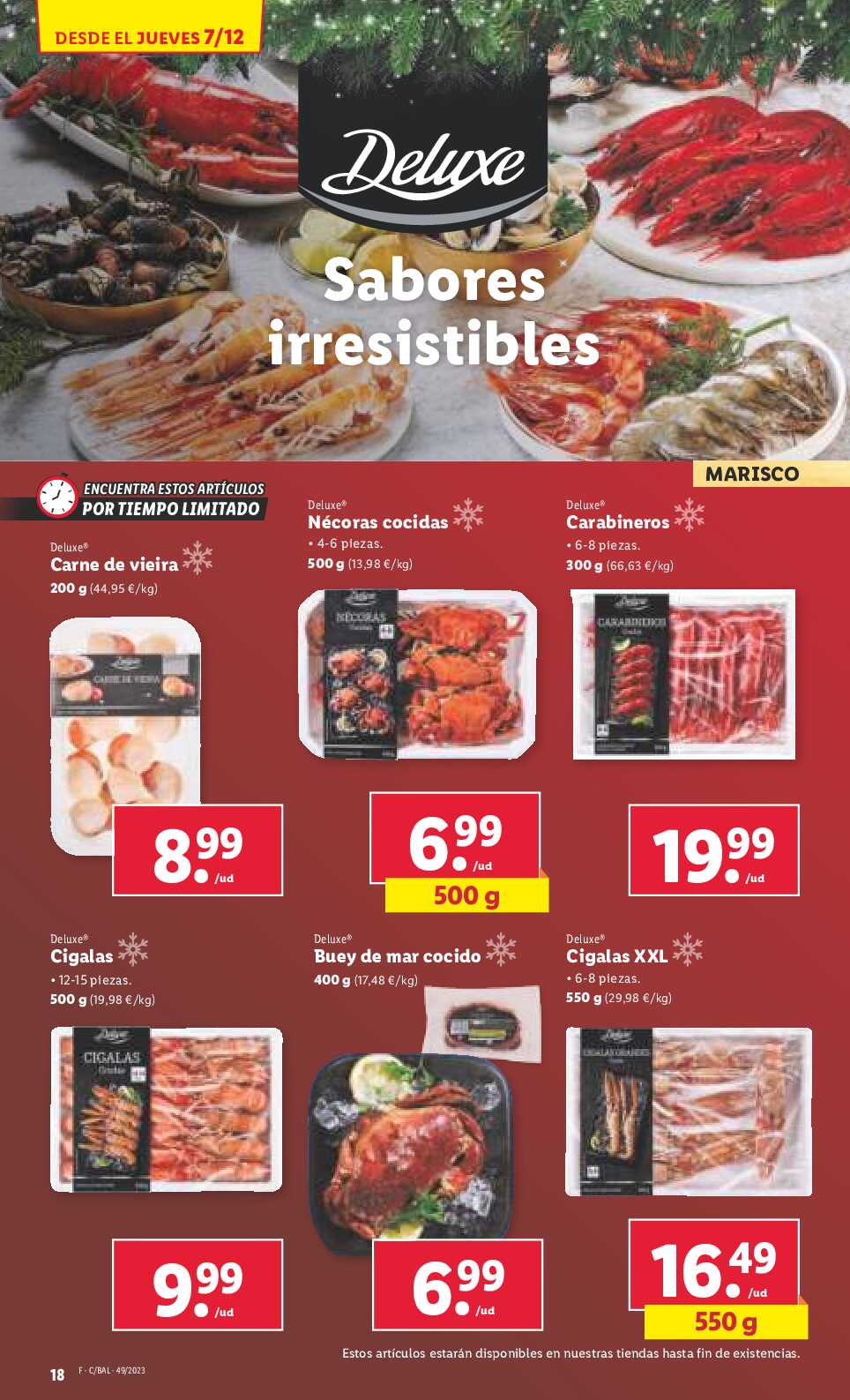 Folleto semanal Lidl. Página 18