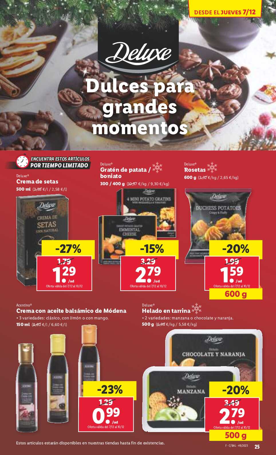 Folleto semanal Lidl. Página 25