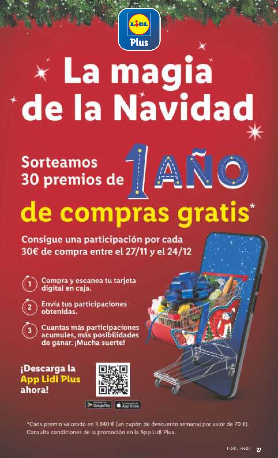 Folleto semanal Lidl. Página 27