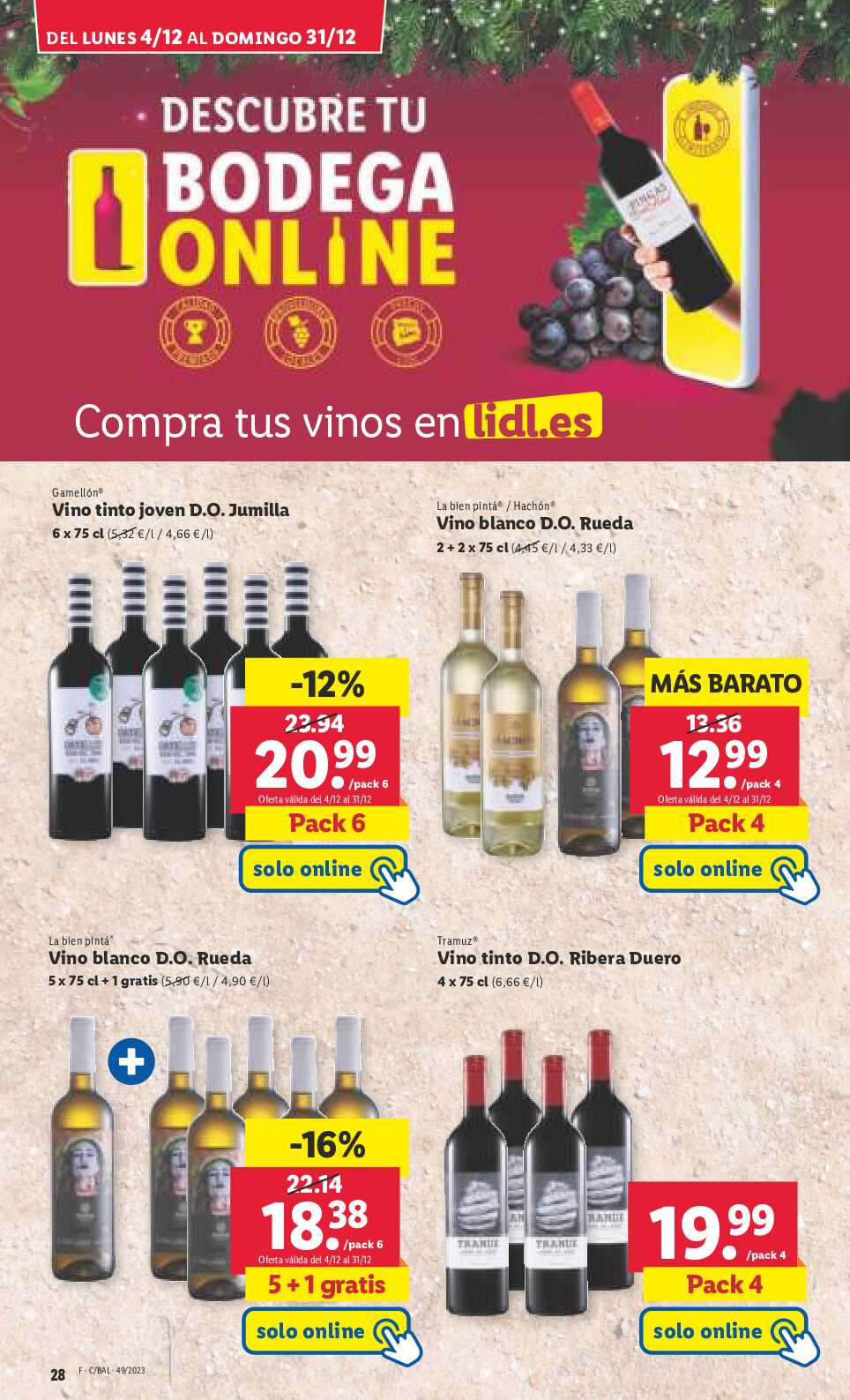 Folleto semanal Lidl. Página 28
