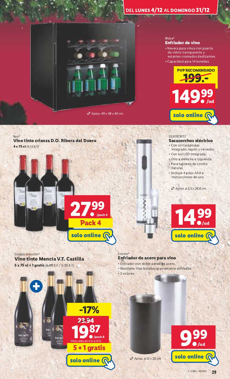 Folleto semanal Lidl. Página 29