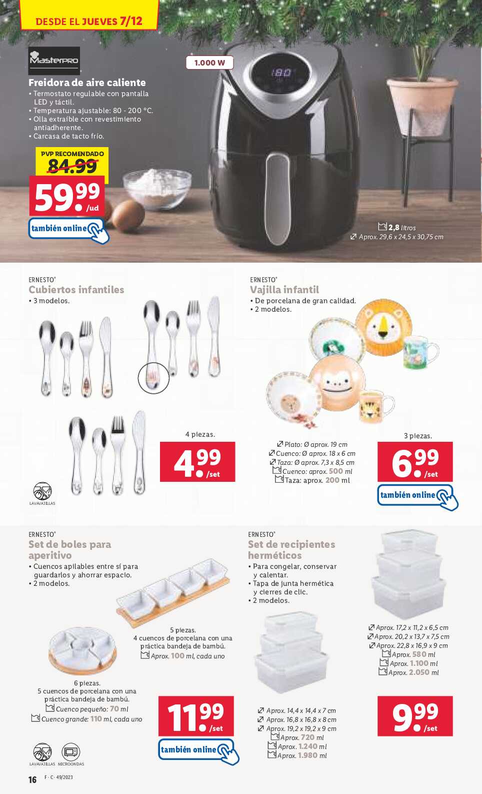 Folleto semanal Lidl. Página 46