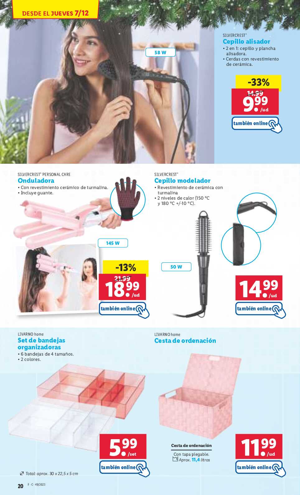 Folleto semanal Lidl. Página 50