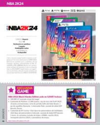 Catálogo juegos Game. Página 46
