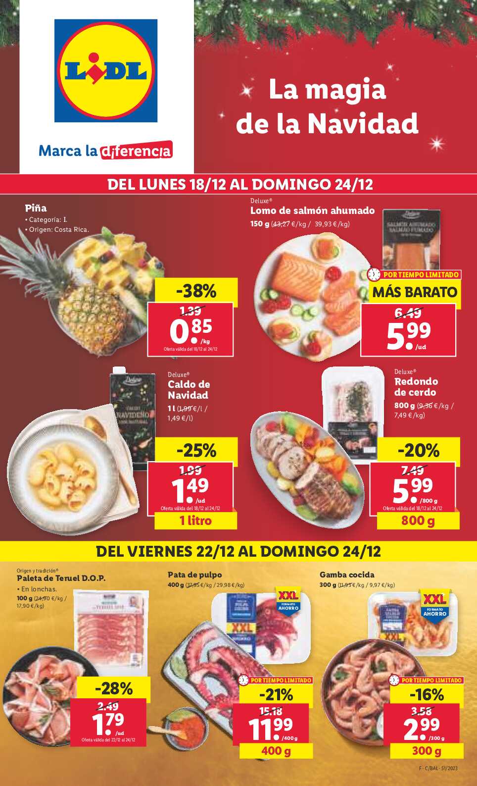 Folleto semanal bazar Lidl. Página 21