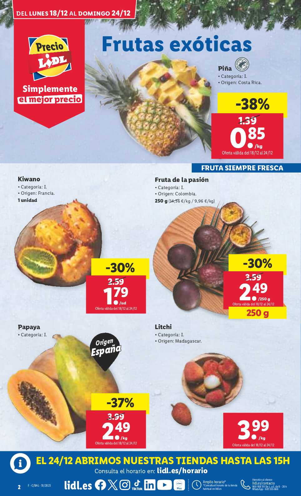 Folleto semanal bazar Lidl. Página 22
