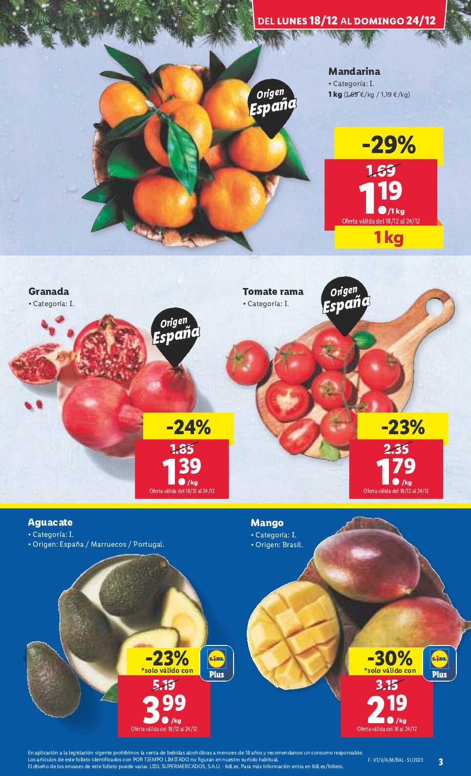 Folleto semanal bazar Lidl. Página 23