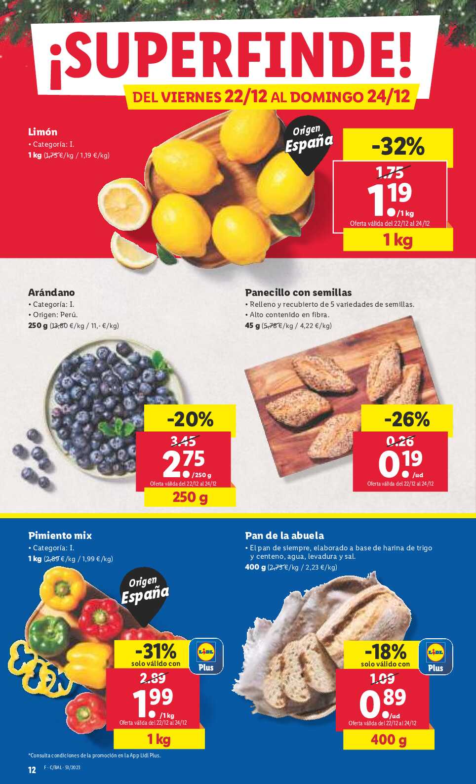 Folleto semanal bazar Lidl. Página 32