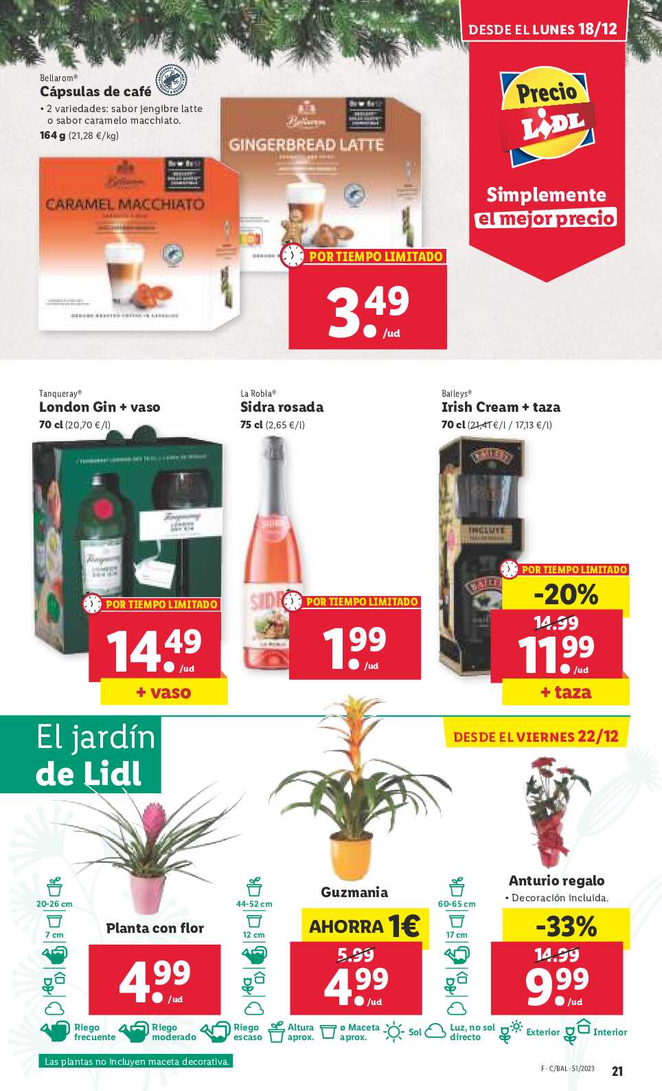 Folleto semanal bazar Lidl. Página 41