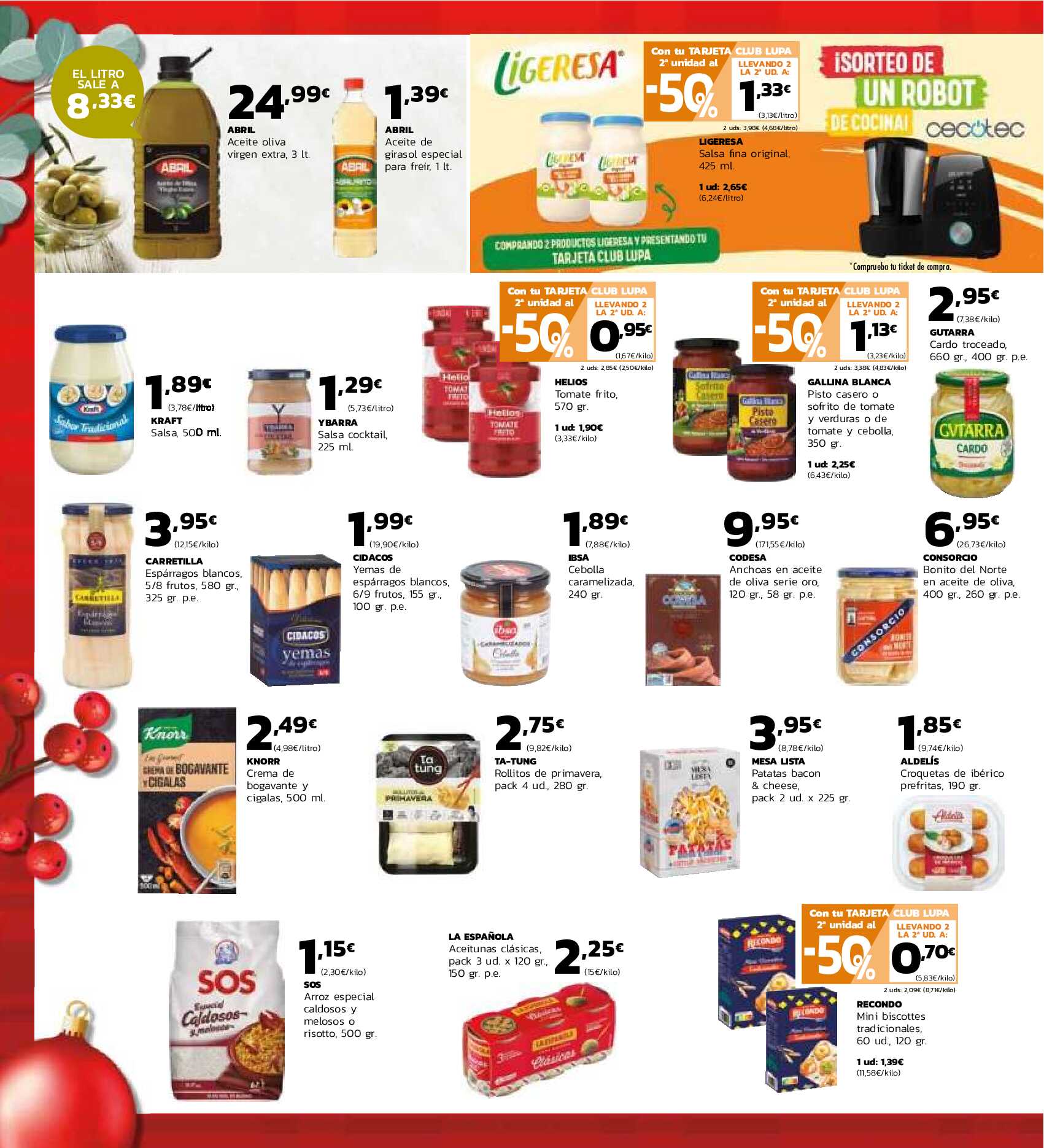 Folleto supermercado Lupa. Página 10