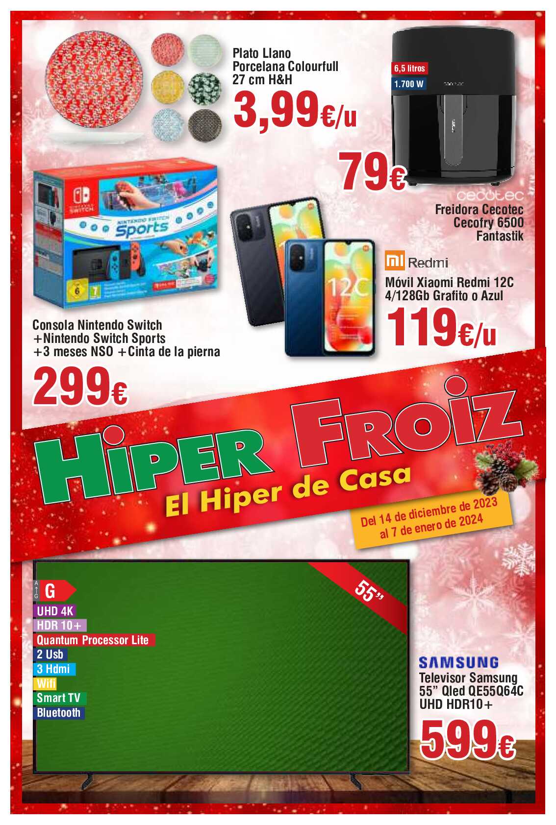 Folleto Hiper Froiz Froiz. Página 01