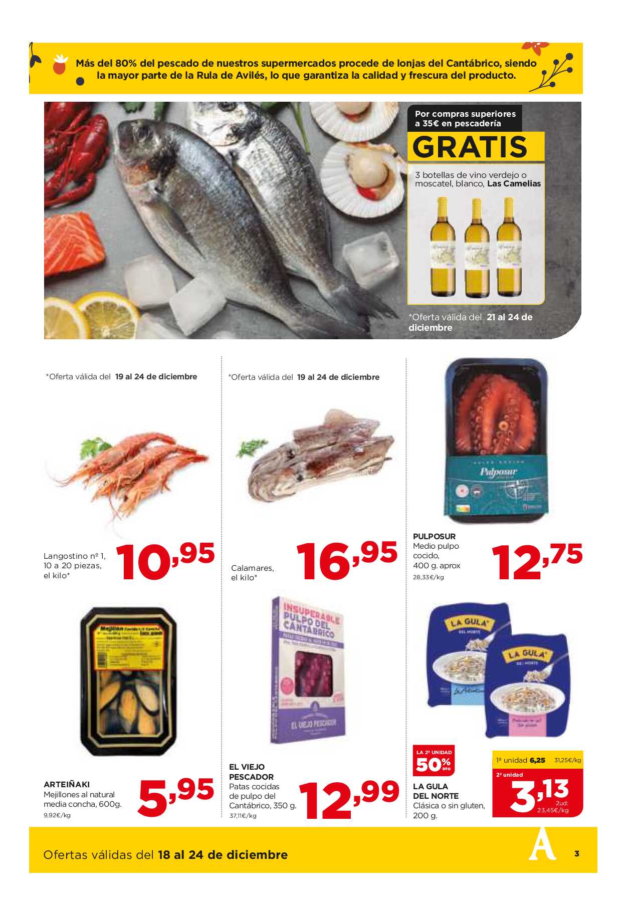 Folleto semanal Alimerka. Página 03