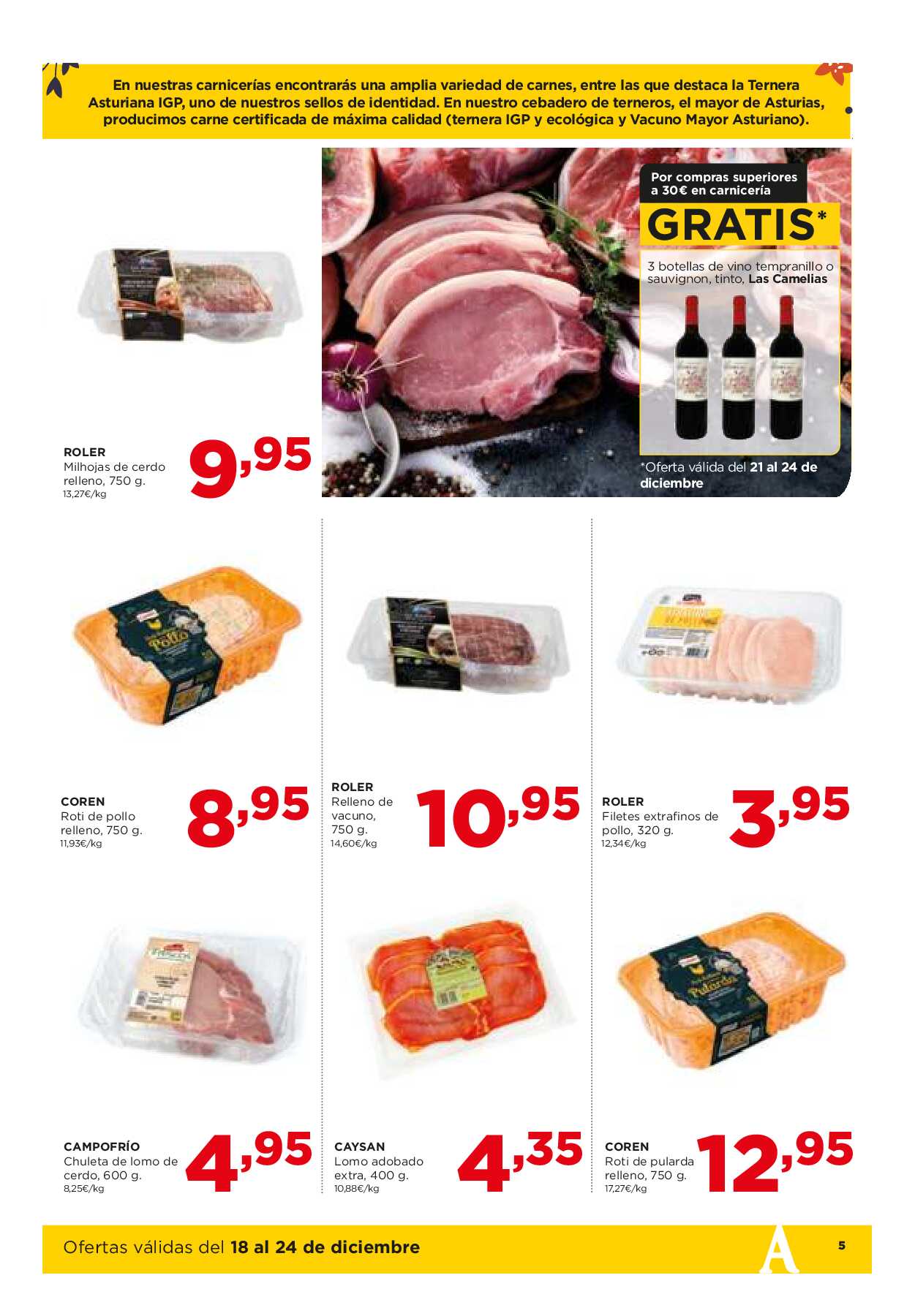 Folleto semanal Alimerka. Página 05