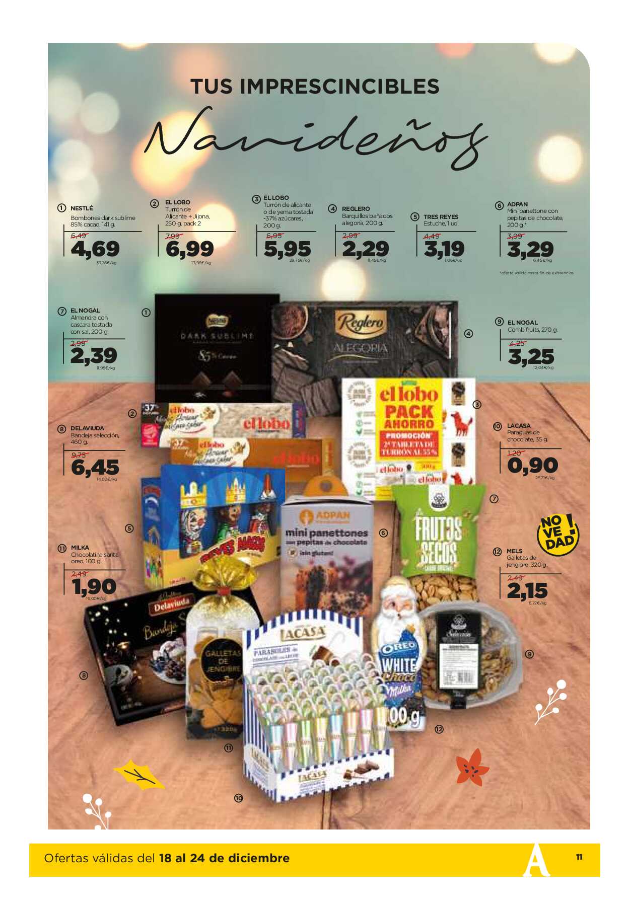 Folleto semanal Alimerka. Página 11