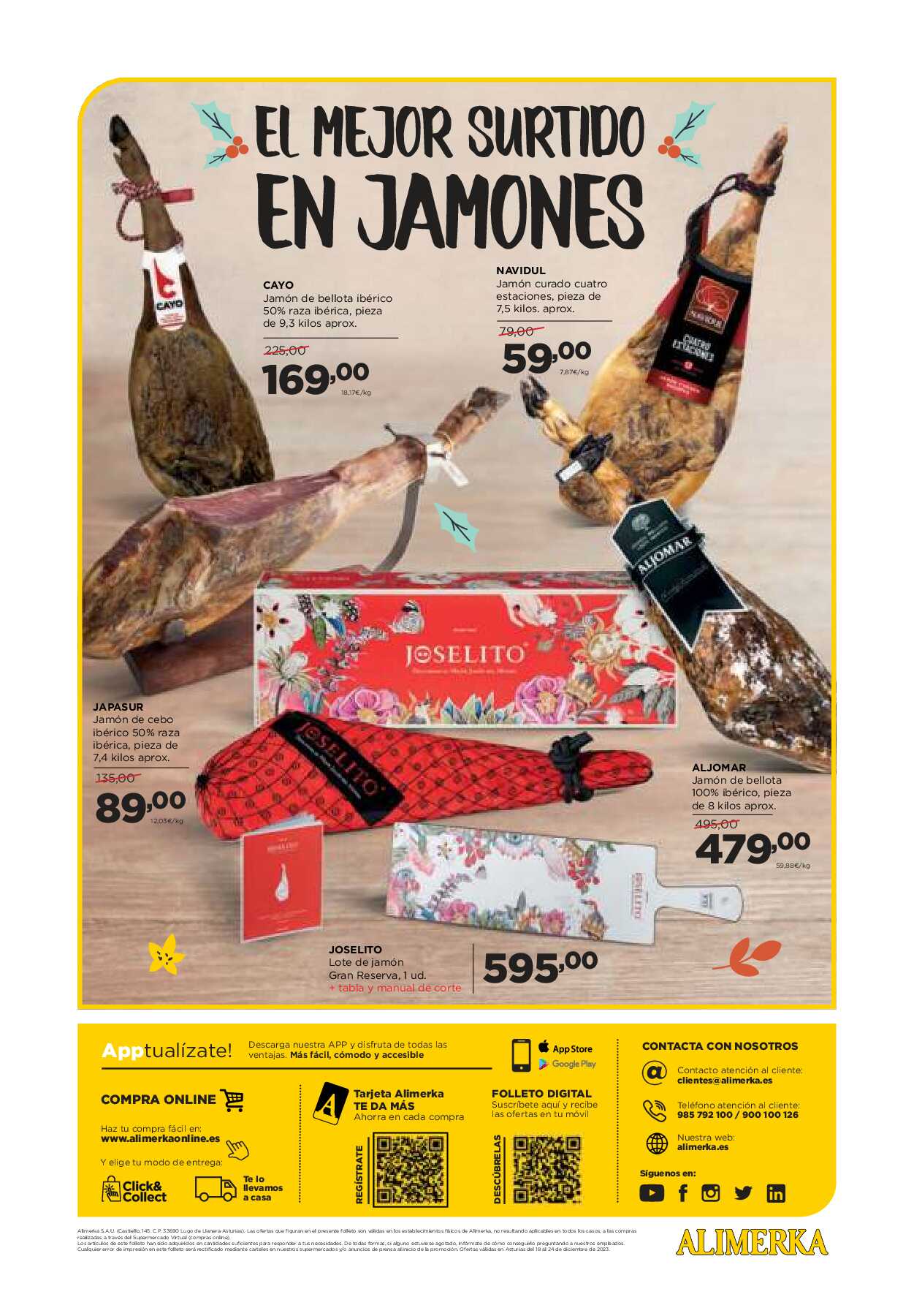 Folleto semanal Alimerka. Página 16