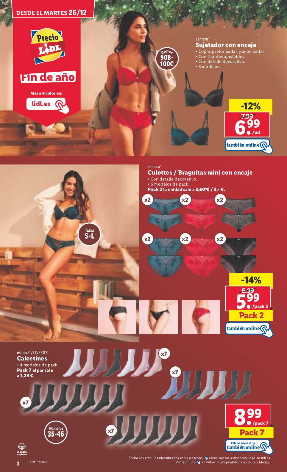 Folleto semanal bazar Lidl. Página 02