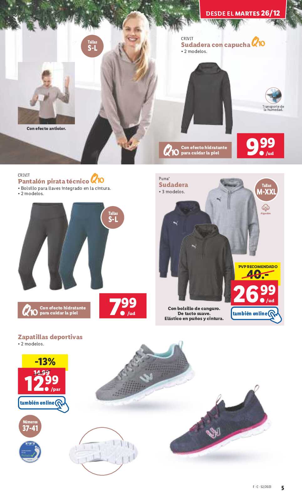 Folleto semanal bazar Lidl. Página 05