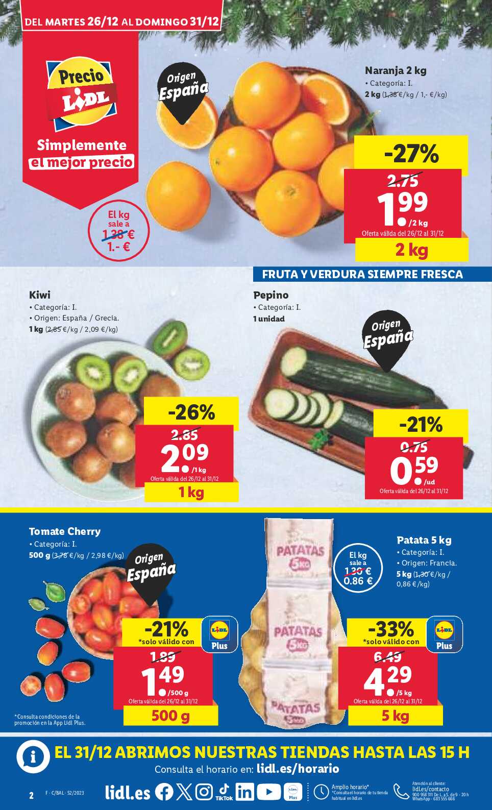Folleto semanal bazar Lidl. Página 22