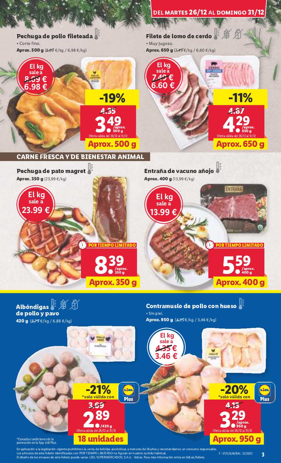 Folleto semanal bazar Lidl. Página 23