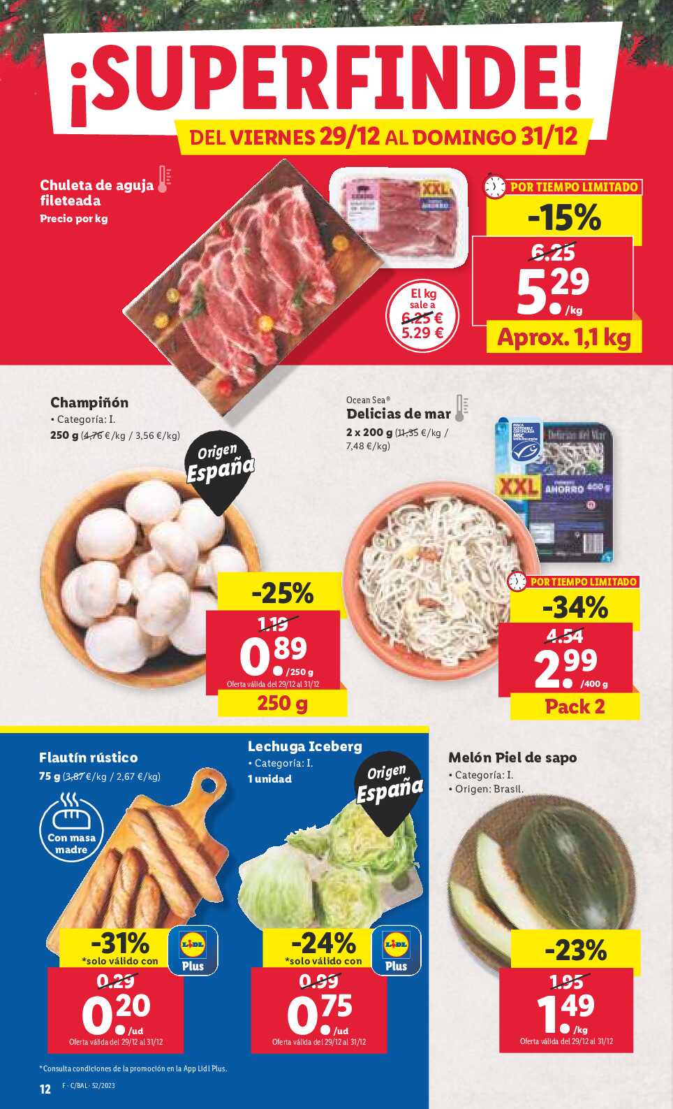 Folleto semanal bazar Lidl. Página 32
