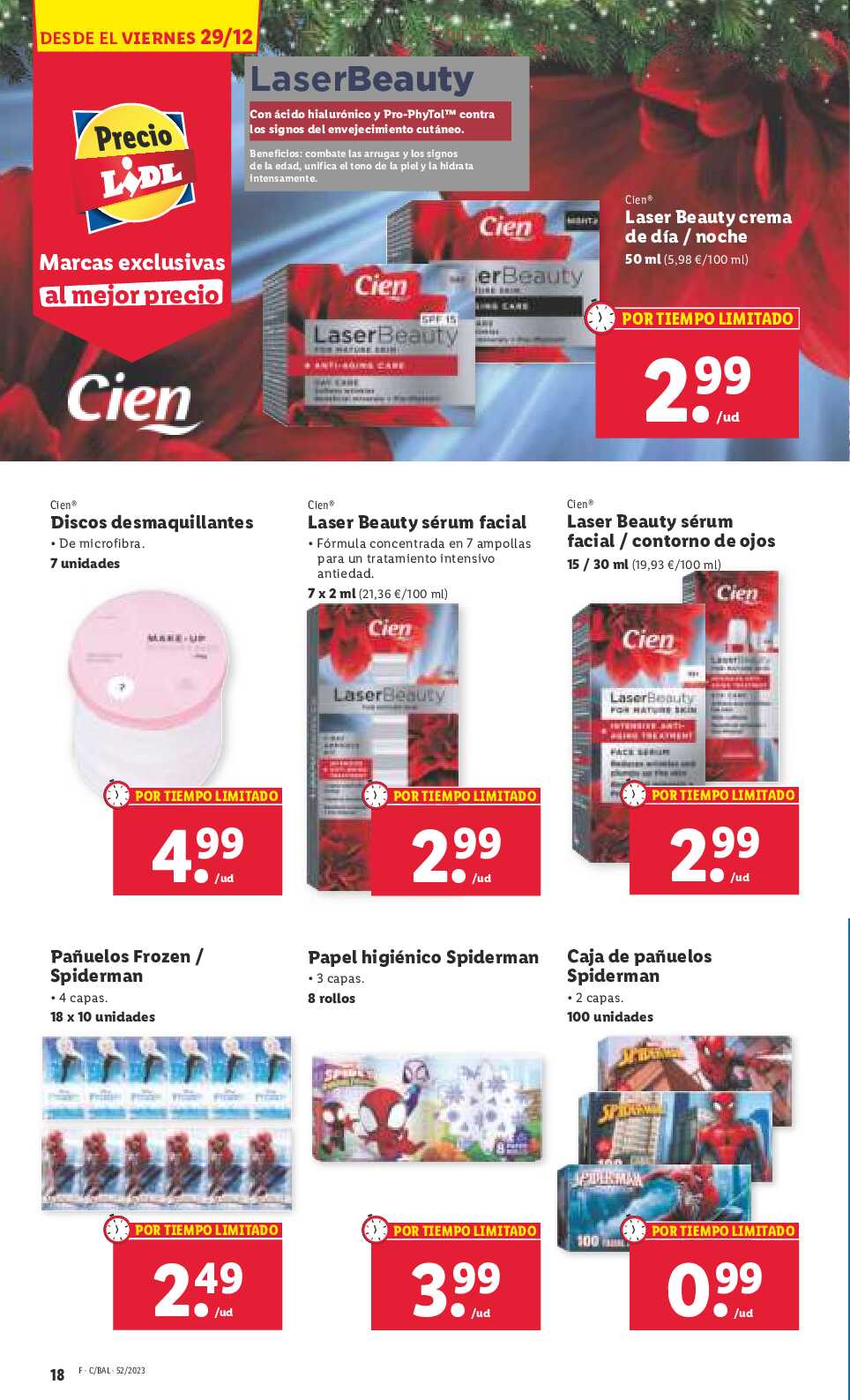 Folleto semanal bazar Lidl. Página 38