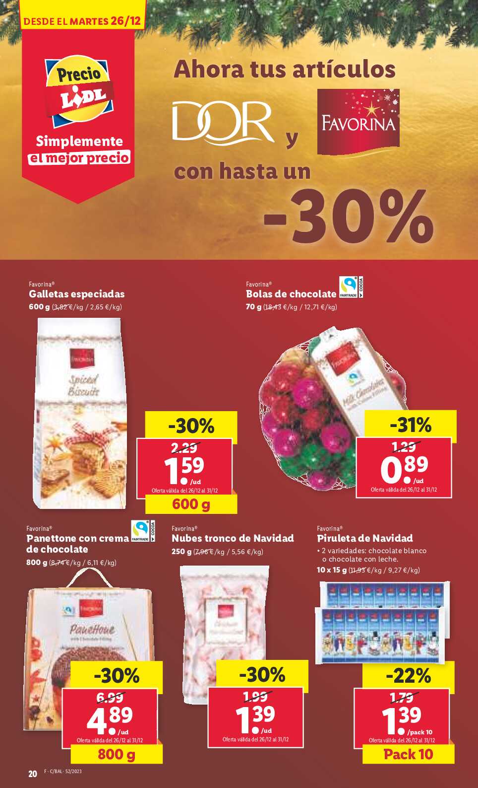 Folleto semanal bazar Lidl. Página 40