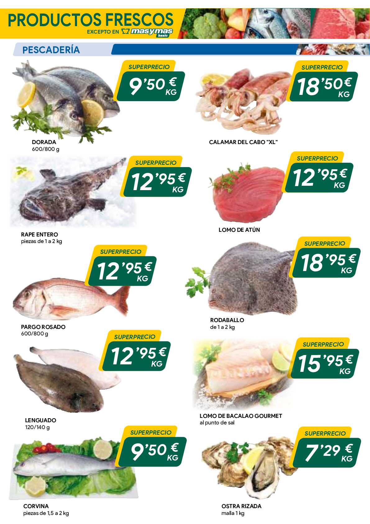 Folleto semanal frescos Masymas. Página 03