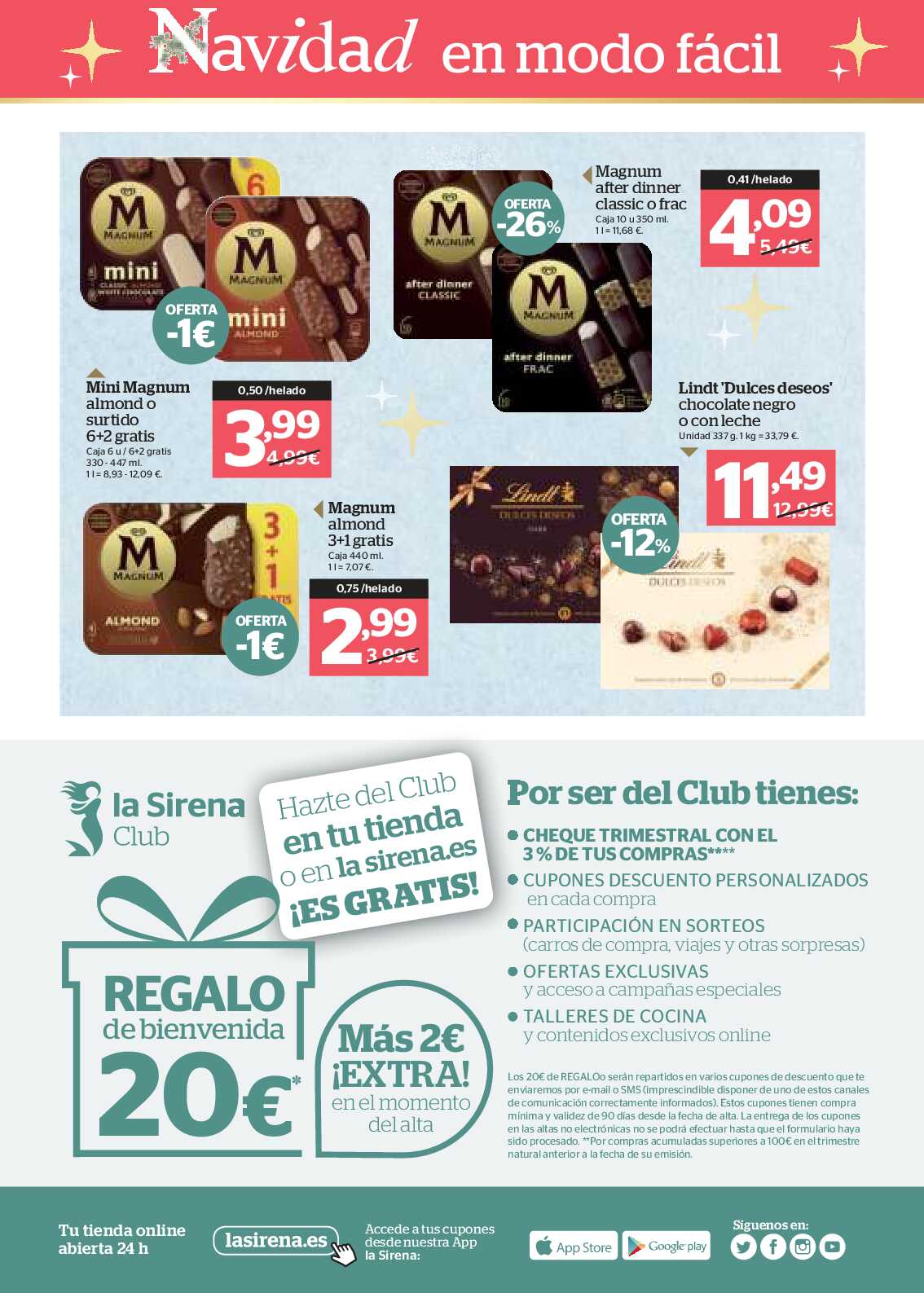 Folleto semanal La Sirena. Página 26