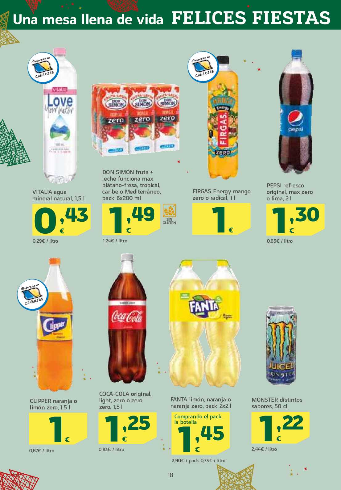 Folleto quincenal HiperDino. Página 18
