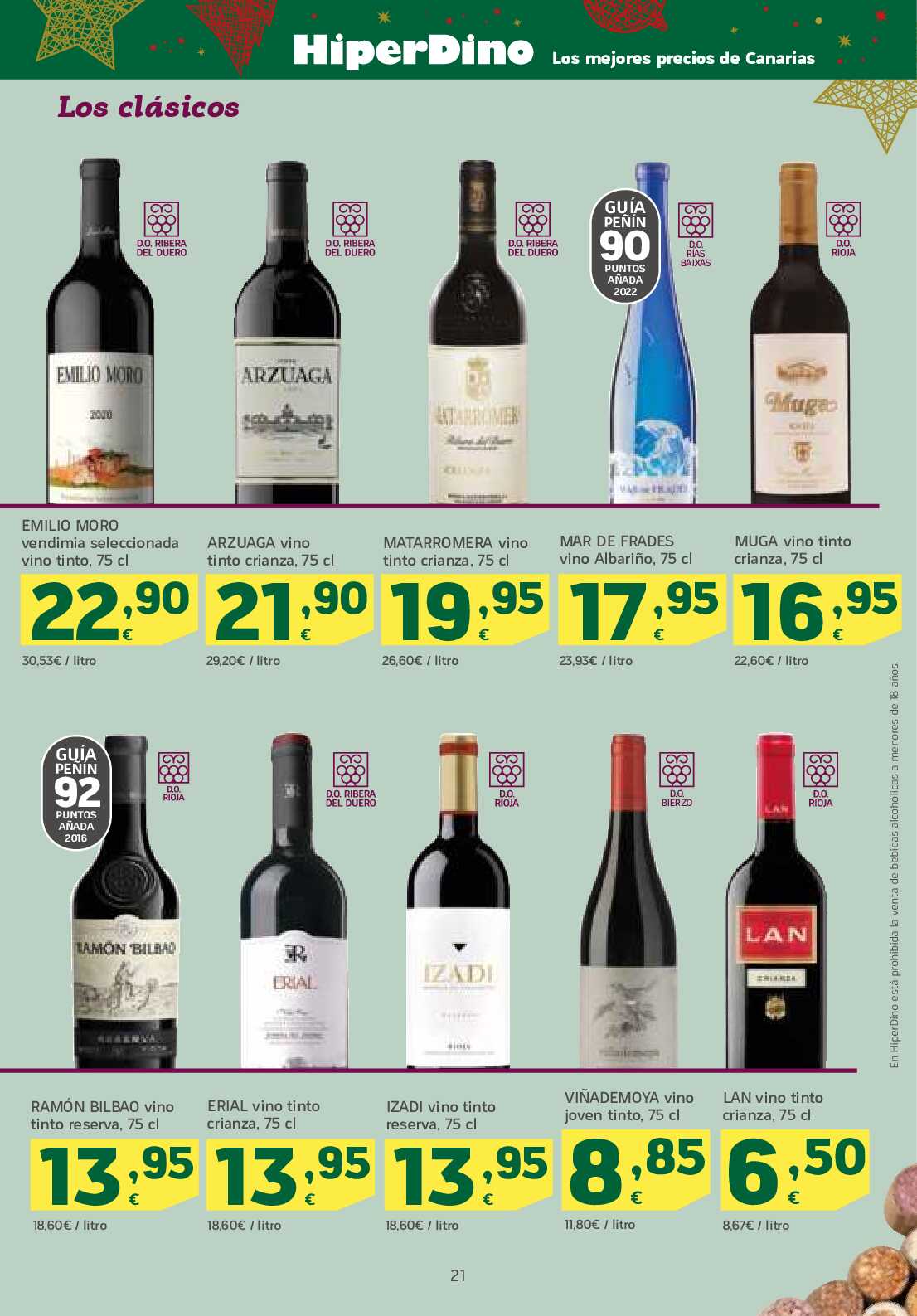 Folleto quincenal HiperDino. Página 21
