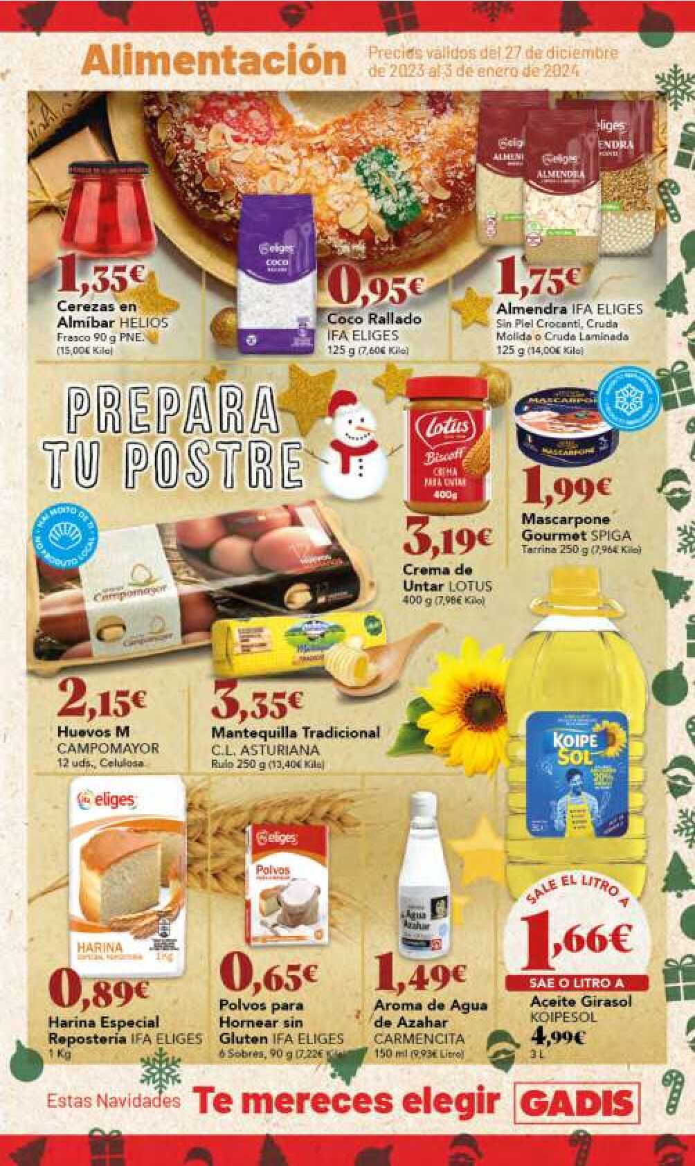 Folleto semanal Gadis. Página 23