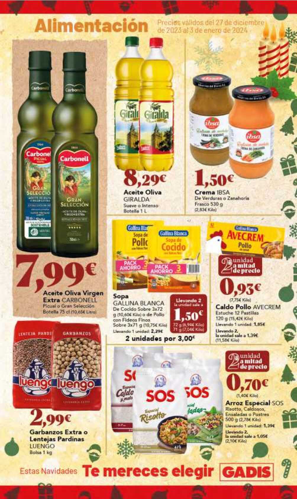 Folleto semanal Gadis. Página 27
