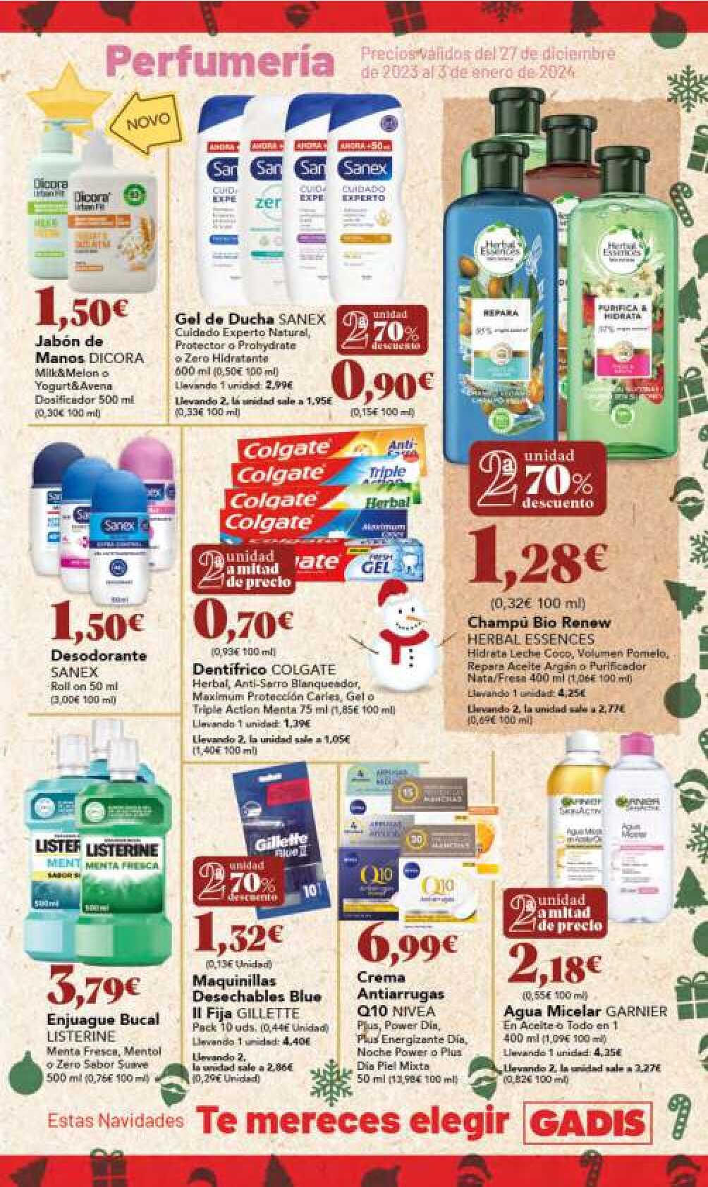 Folleto semanal Gadis. Página 43