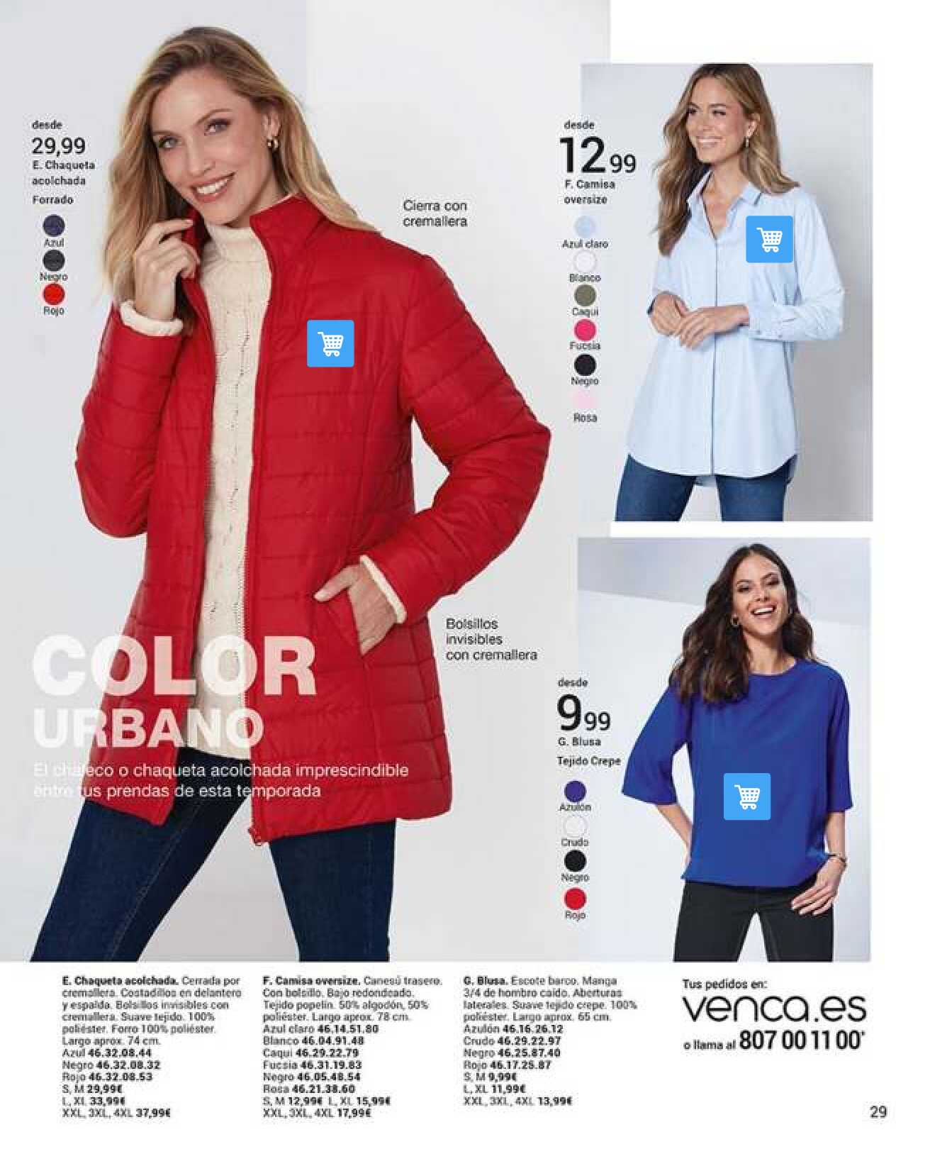 Catálogo Invierno Venca. Página 29