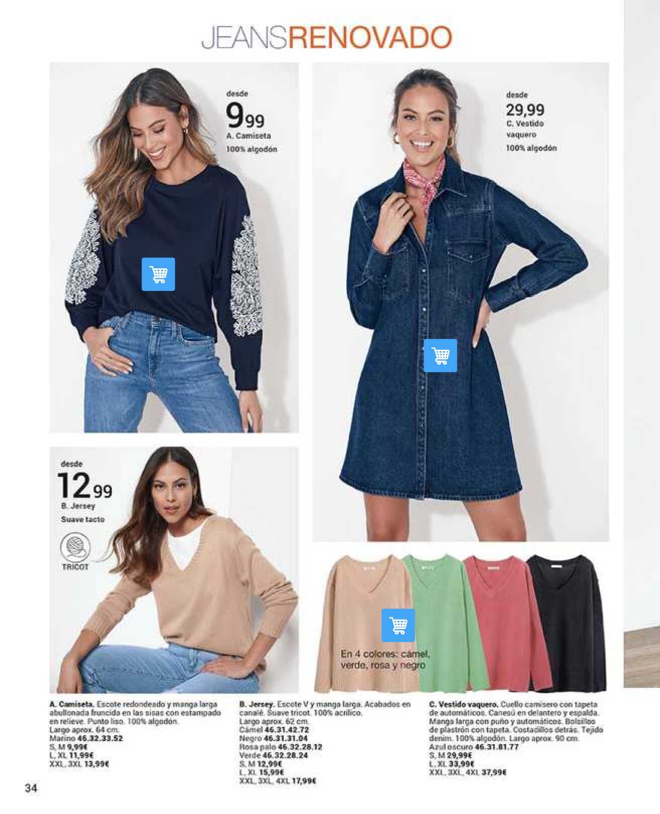 Catálogo Invierno Venca. Página 34