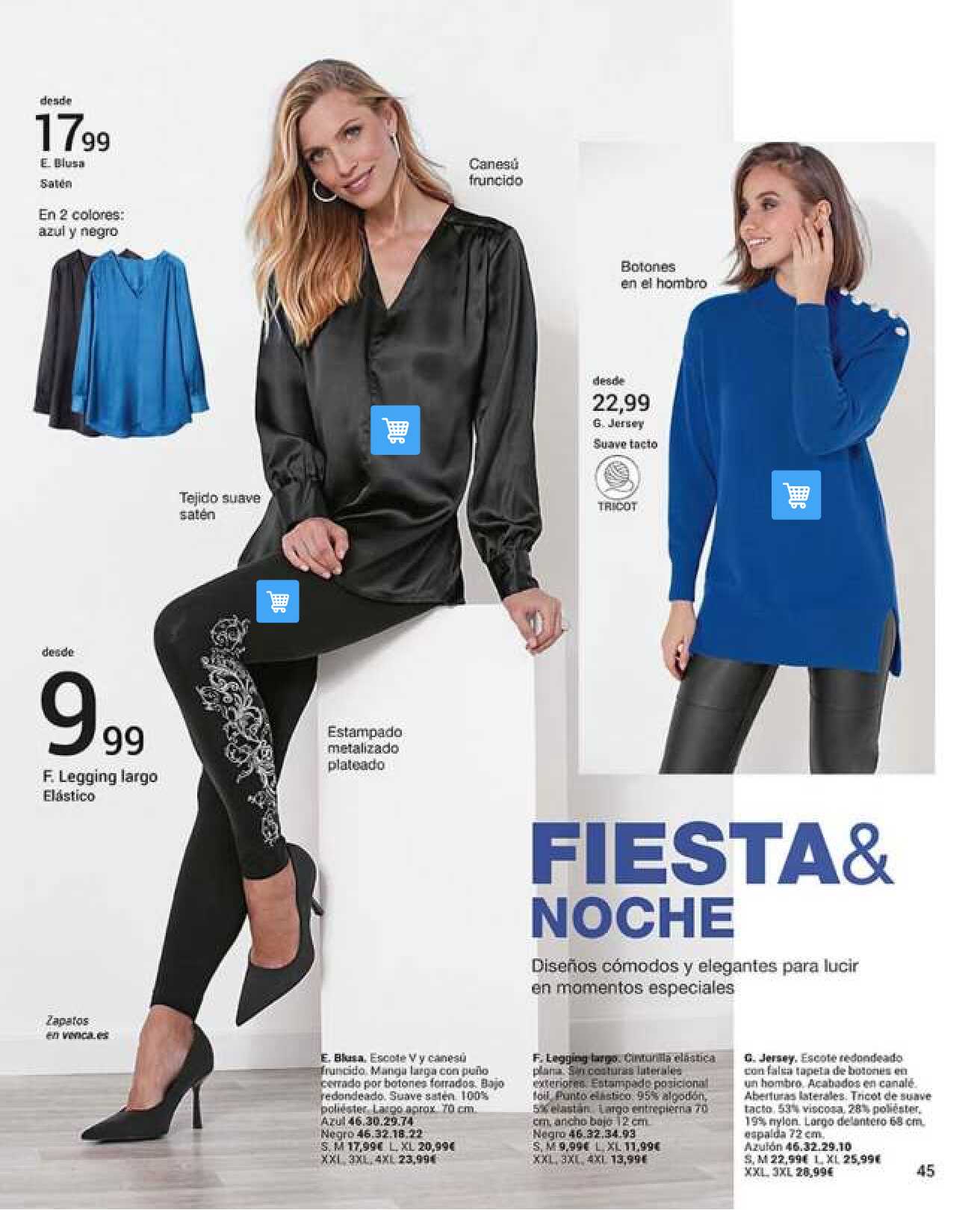 Catálogo Invierno Venca. Página 45